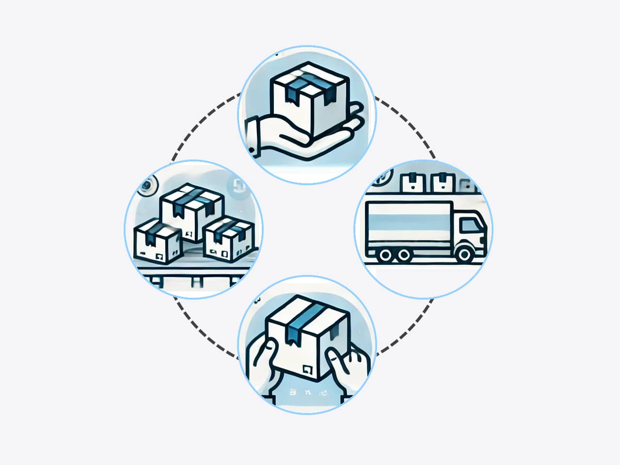 Receiving mails & Parcels